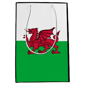 Dragon Flag of Wales, Celtic Welsh National Flag Medium Cadeauzakje