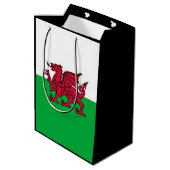 Dragon Flag of Wales, Celtic Welsh National Flag Medium Cadeauzakje (Achterkant Gekanteld)