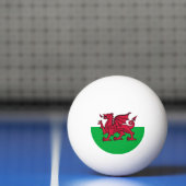 Dragon Flag of Wales, Celtic Welsh National Flag Pingpongbal (Net)