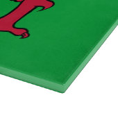 Dragon Flag of Wales, Celtic Welsh National Flag Snijplank (Hoek)