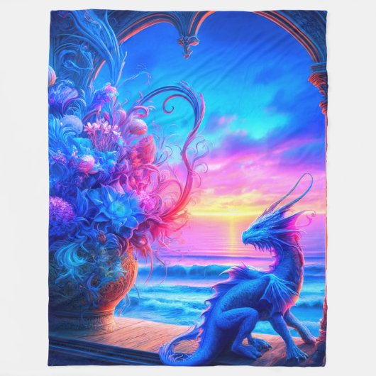 Dragon Fleece Deken (Voorkant)