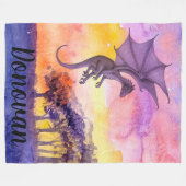 Dragon Fleece Deken (Voorkant (Horizontaal))