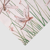 DRAGON FLES MET GRAS-weefselpapier Tissuepapier (Detail)