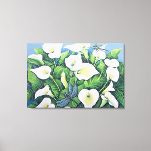 Dragon Flies Canvas Afdruk