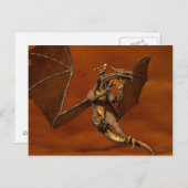 Dragon Flight Post Card Briefkaart (Voorkant / Achterkant)