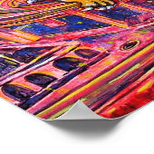 Dragon Flowers over het Poster van de stad (Hoek)