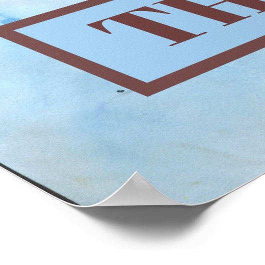 Dragon Fly, BEDANKT, voeg tekst toe Poster (Hoek)