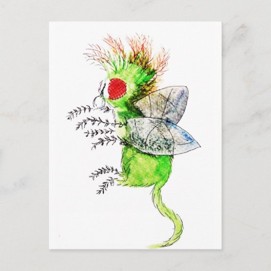 Dragon Fly Briefkaart (Voorkant)