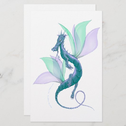 Dragon Fly Briefpapier (Voorkant / Achterkant)