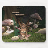 Dragon fly Fairy mousepad Muismat (Voorkant)