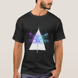 Dragon Fly Insect Natuur Geometric T-shirt