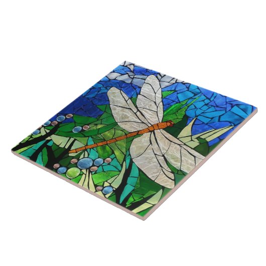 dragon-fly, libélula tegeltje (Zijkant)