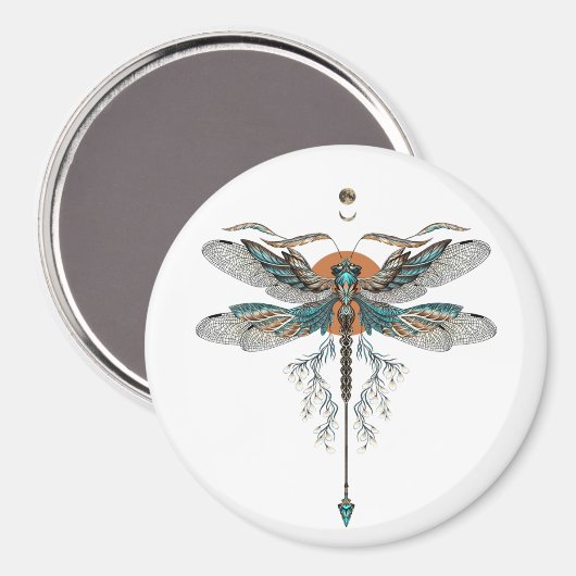 Dragon Fly Tattoo Magneet (Voorkant / Achterkant)