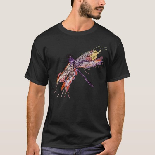 Dragon Fly Tattoo T-shirt (Voorkant)