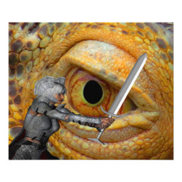 Dragon Folk Foto Afdruk