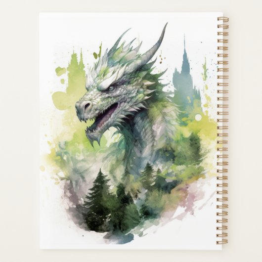 Dragon Forest Guardian Planner (Achterkant)