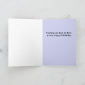 Dragon Forgetting datum van 5 jaar verjaardag Kaart (Binnen)