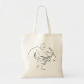 Dragon Fossils Tote Bag (Voorkant)