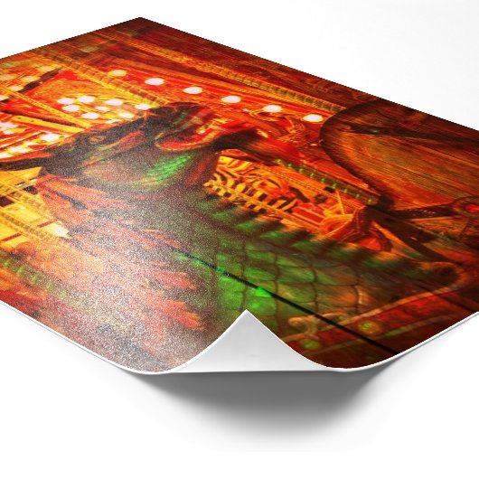 Dragon Foto Afdruk (Hoek)