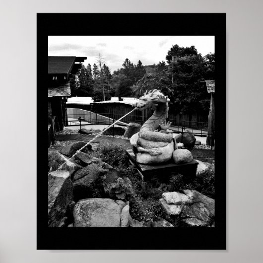 Dragon Fountain Poster (Voorkant)