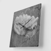 Dragon Fountain Wall-klok Vierkante Klok (Hoek)