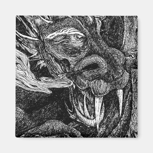 Dragon fridge magnet (Voorkant)