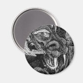 Dragon fridge magnet (Voorkant / Achterkant)