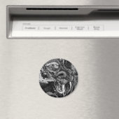 Dragon fridge magnet (Insitu (Vaatwasser))