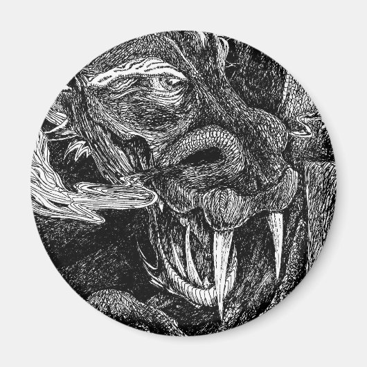 Dragon fridge magnet (Voorkant)