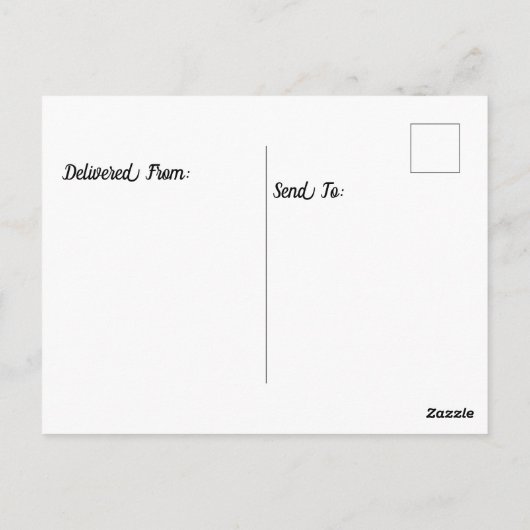 Dragon Fruit Briefkaart (Achterkant)