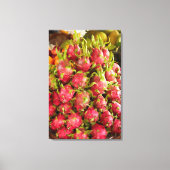 Dragon Fruit | Can Duoc Market Canvas Afdruk (Voorkant)
