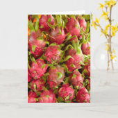 Dragon Fruit | Can Duoc Market Kaart (Gele Bloem)