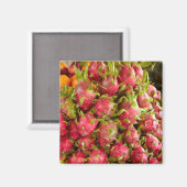 Dragon Fruit | Can Duoc Market Magneet (Voorkant / Achterkant)