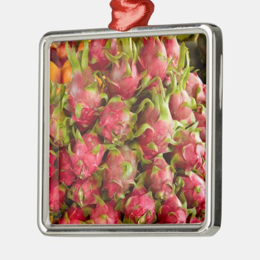 Dragon Fruit | Can Duoc Market Metalen Ornament (Links)
