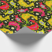 Dragon Fruit Dragons - tropisch feest Cadeaupapier (Hoek)