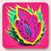 Dragon Fruit Dream Bier Onderzetter (Voorkant)