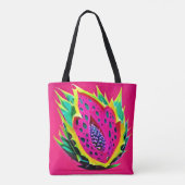 Dragon Fruit Dream Tote Bag (Achterkant)
