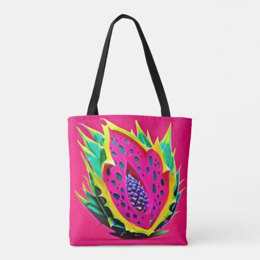 Dragon Fruit Dream Tote Bag (Achterkant)