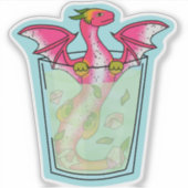 Dragon Fruit Drink Sticker (Voorkant)