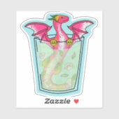 Dragon Fruit Drink Sticker (Vel)
