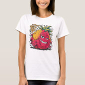 Dragon Fruit Een grillige glimlach T-shirt (Voorkant)