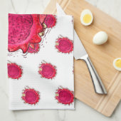 Dragon Fruit Kitchen Towels Theedoek (Quarter Fold)