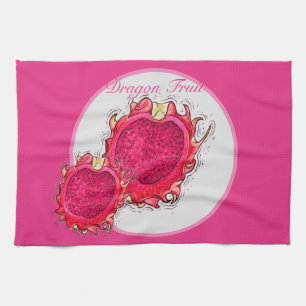 Dragon Fruit Kitchen Towels Theedoek