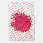 Dragon Fruit Kitchen Towels Theedoek (Verticaal)