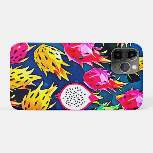 Dragon Fruit Pattern Art Case-Mate iPhone Case (Achterkant (horizontaal))