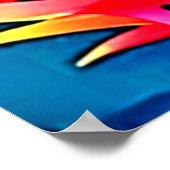 Dragon Fruit Pattern Art Poster (Hoek)