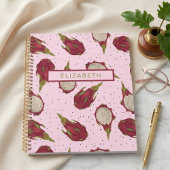 Dragon Fruit Pattern Tropical Personalized Custom Planner