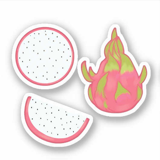 Dragon Fruit Sticker (Voorkant)