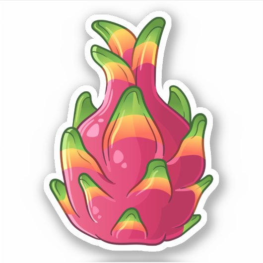 Dragon Fruit Sticker (Voorkant)