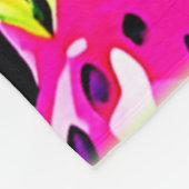 Dragon Fruit Vivid-patroon Fleece Deken (Hoek)